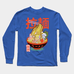 Krusty Onsen Ramen Long Sleeve T-Shirt